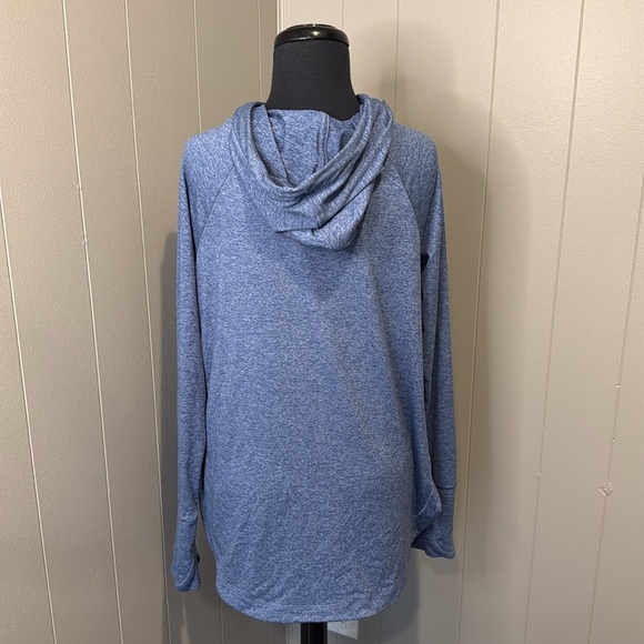 Athleta Women’s Small Pullover Hoodie Sweater Drawstring Thumb Hole Cuffs - Picture 5 of 7